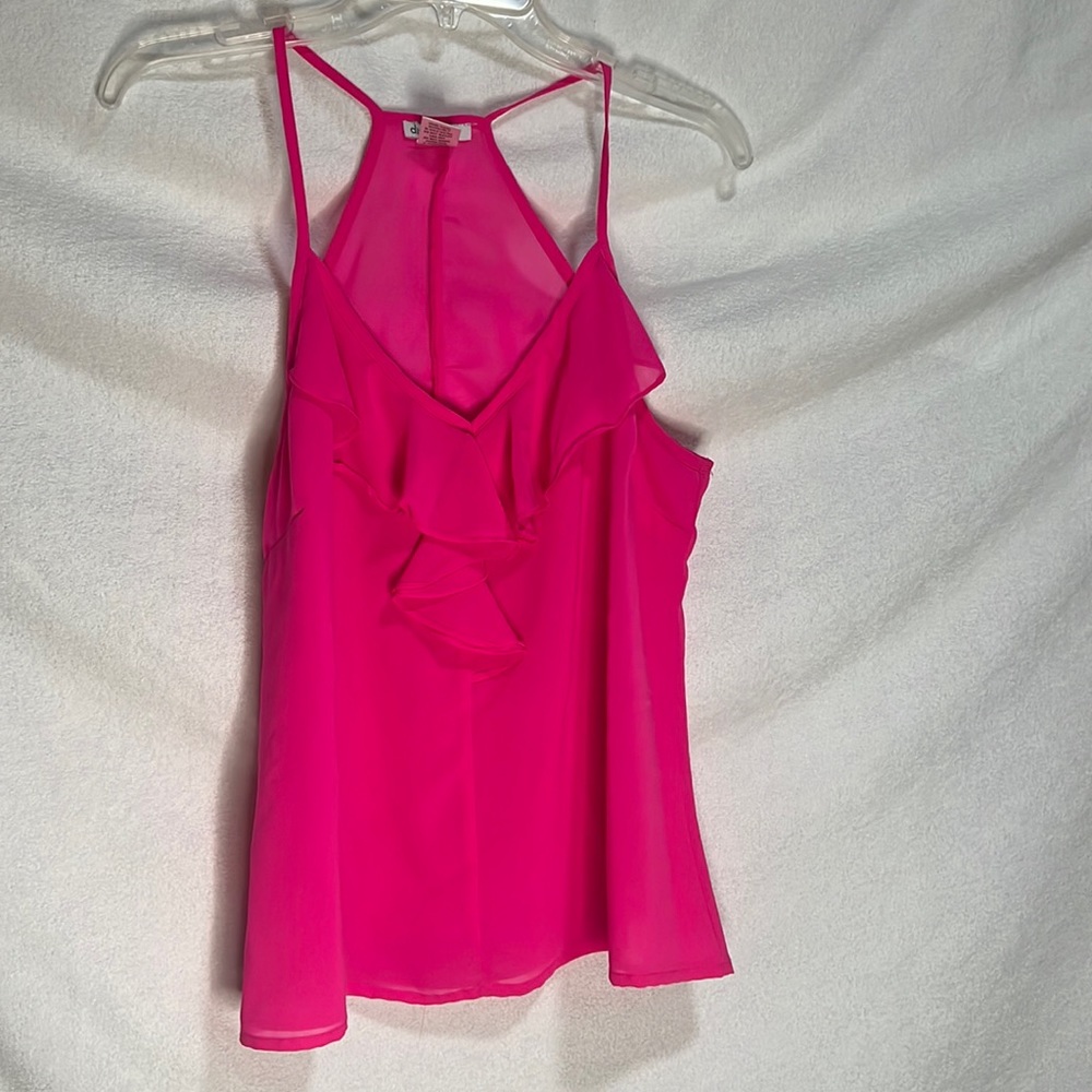 Pink Sheer Top